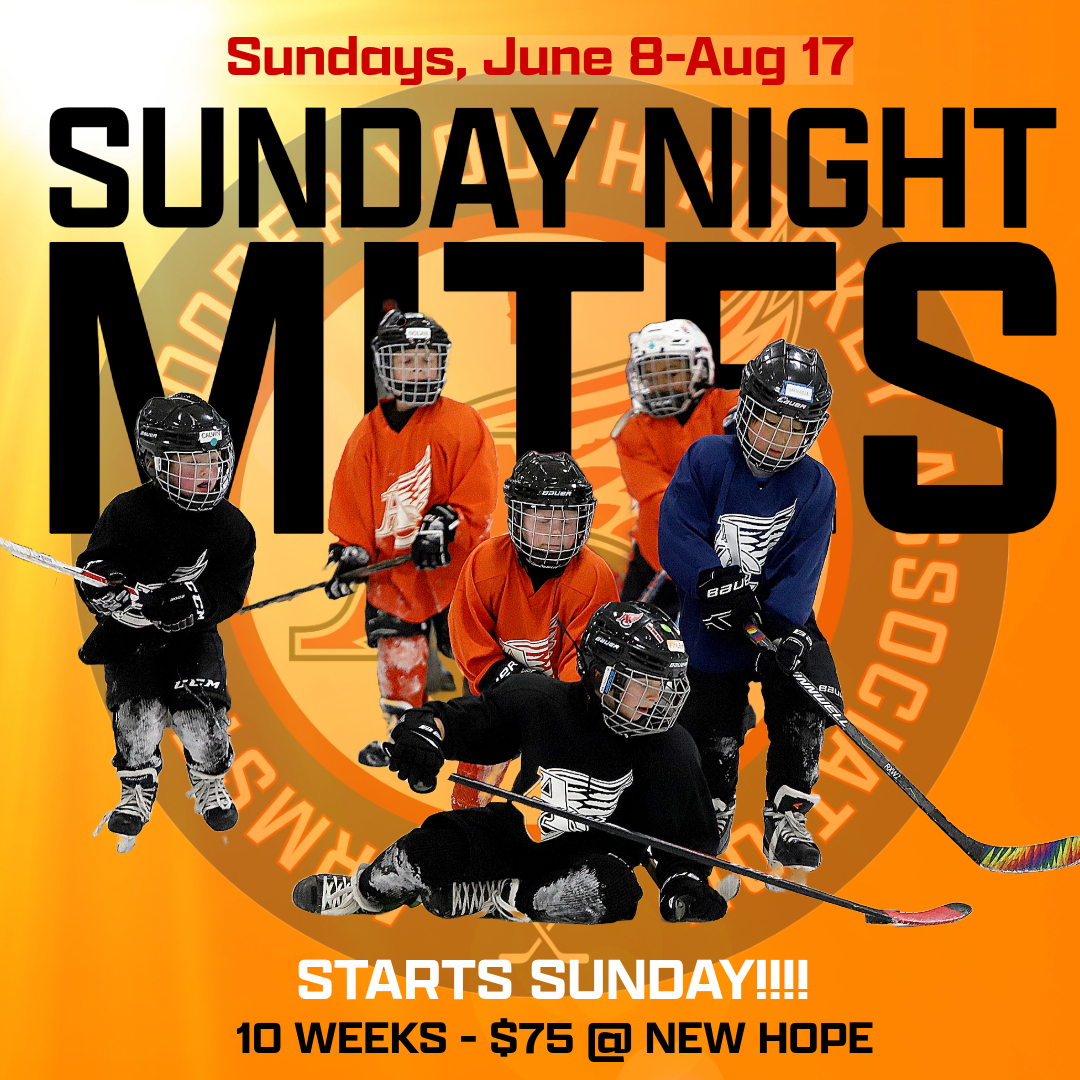 Still time to register for Sunday Night Mites! 10 weeks of on-ice training for $75 for ACYHA members. Starts tomorrow at New Hope Ice Arena.

armstrongcooperhockey.org/page/show/6517…
