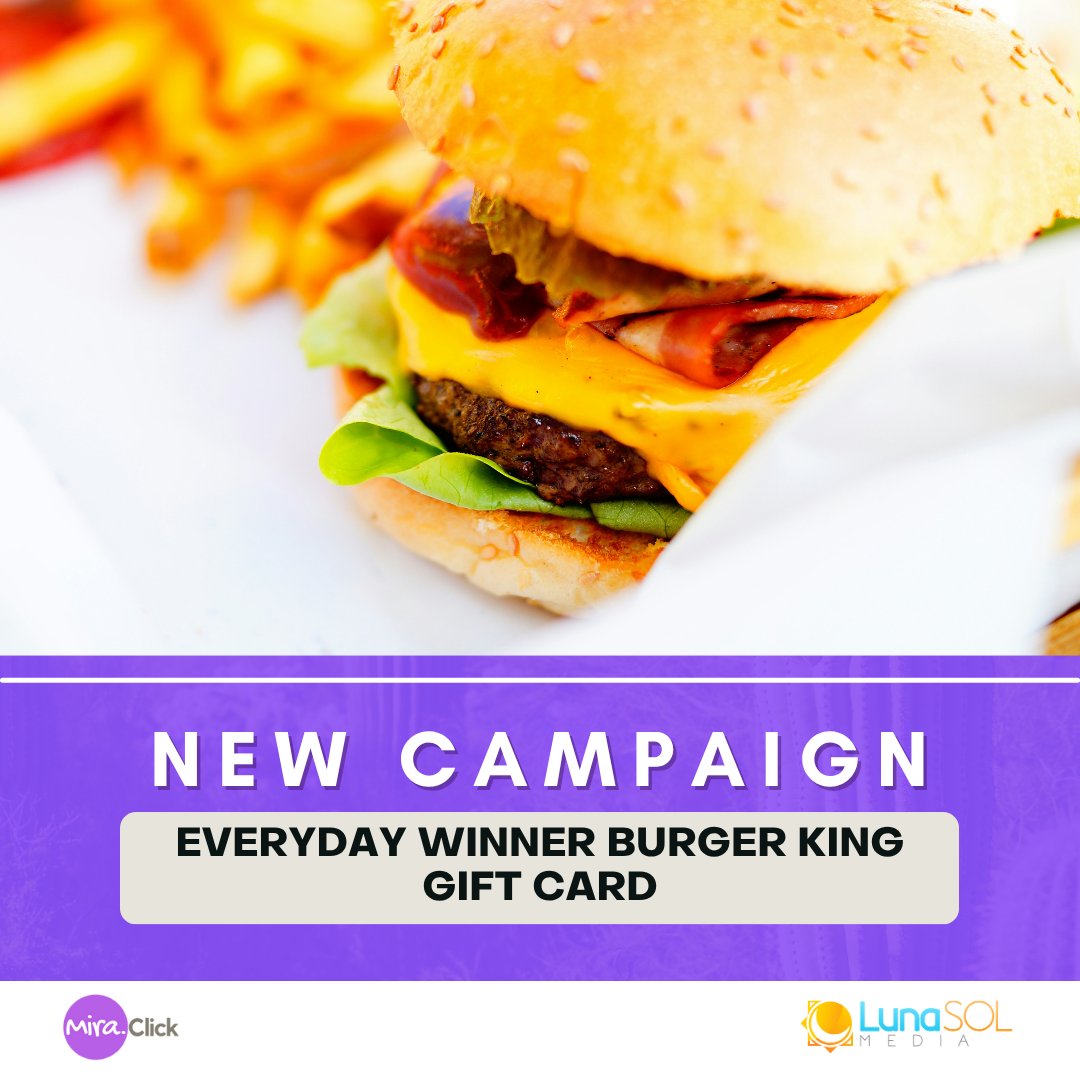 🚨 Whopper of a Deal! 🚨
Burger King GC offer just dropped! 🍔
🔥 High CR + flexible promo options = BIG $
Email, push, social &amp; more.
Perfect for list builders + lead gen pros!
💸 Apply now: mira.click
#latinx #AffiliateMarketing #newcampaign