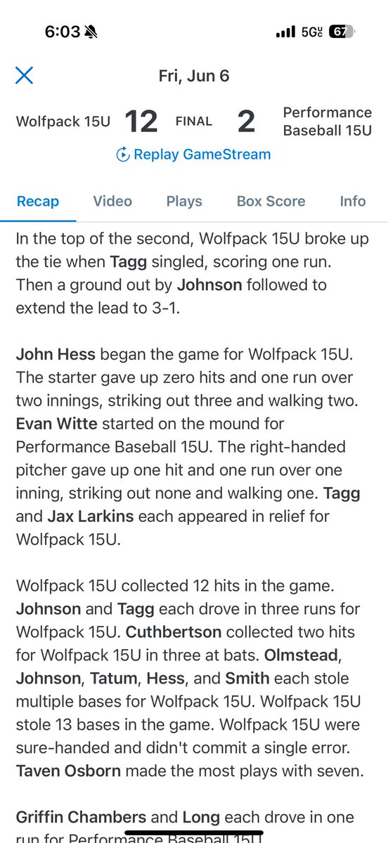 Wolfpack 15u 2028 (@wolfpack15u) on Twitter photo 