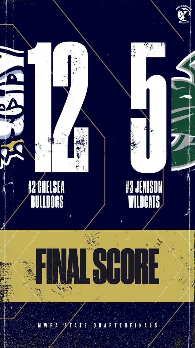 With that, our <a href="/ChelseaBulldogs/">Chelsea Athletics</a> are onto the STATE SEMIFINALS! After trailing 1-0, the Dawgs never trailed again in the game outscoring the Wildcats 12-4 the rest of the way! 

This is the first quarterfinal win in program history! Bulldogs will take on (1) Hudsonville at 11:30a!