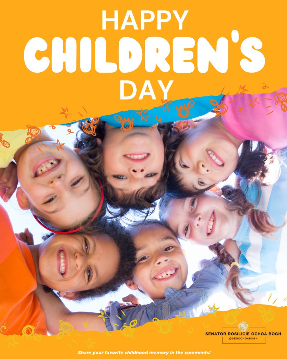 Let kids be kids safe, seen, and supported. Join me in celebrating all of the children in our lives on National Children’s Day! Let us raise the next generation of leader with strength, honor and love! #SD19 #ChildrensDay #FutureLeaders