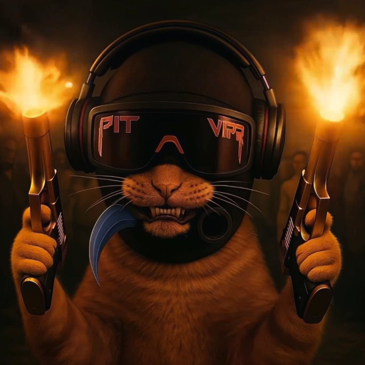 I dare you to try and PVP me 

I DARE YOU

DONT FUCK WITH $MASK'd NIGGAS 

YOU GET POPPED