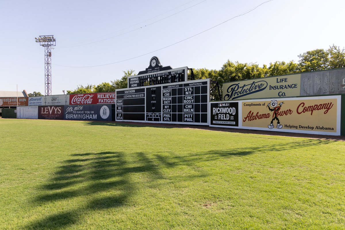 SteelCity_BB's tweet image. AMERICA’S OLDEST PARK
RICKWOOD FIELD
BHAM, AL
Thank you to @RickwoodField for allowing us the opportunity to showcase this beautiful venue!