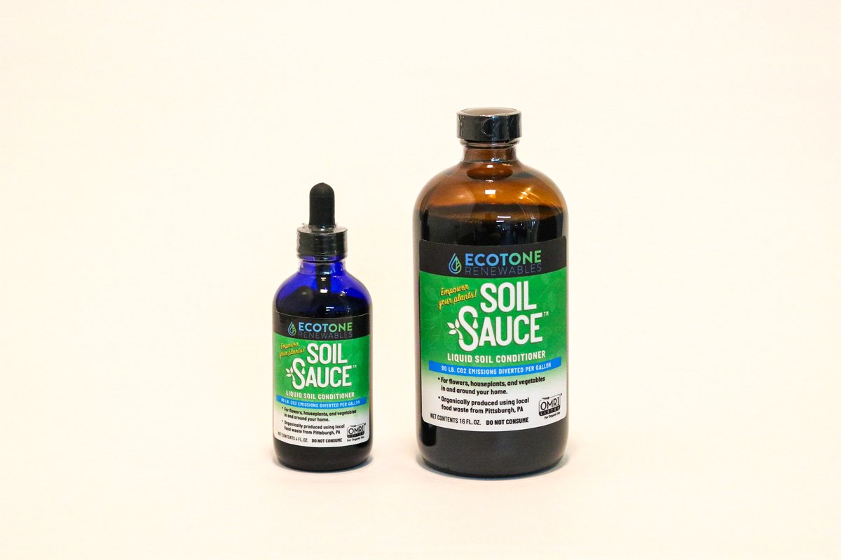 Soil Sauce is OMRI (Organic Materials Review Institute) Certified Organic, ensuring compliance with organic farming standards.

Each gallon of Soil Sauce production diverts approximately 90 pounds of CO₂ emissions, contributing to a reduction in greenhouse gases.