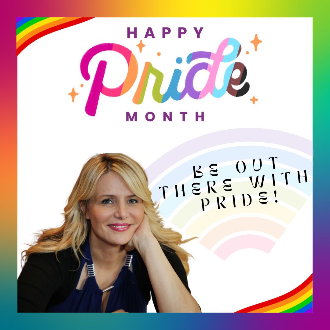 Be Out There with Pride! 🌈 Celebrating the voices that inspire, challenge, and shine. Happy Pride Month! 💫 

#Pride2025 #OutThereAndProud