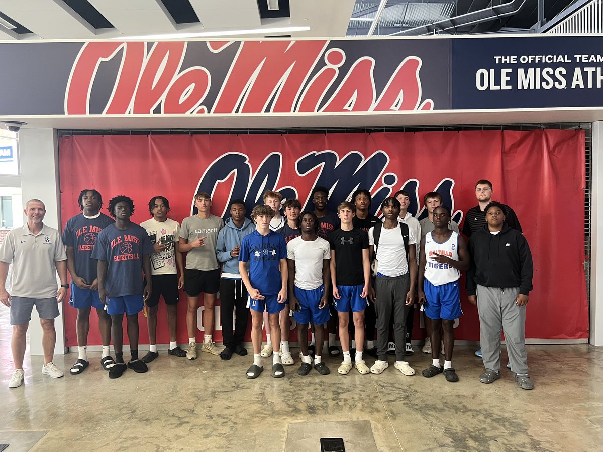 Good experience and good competition today at the Ole Miss Basketball camp!