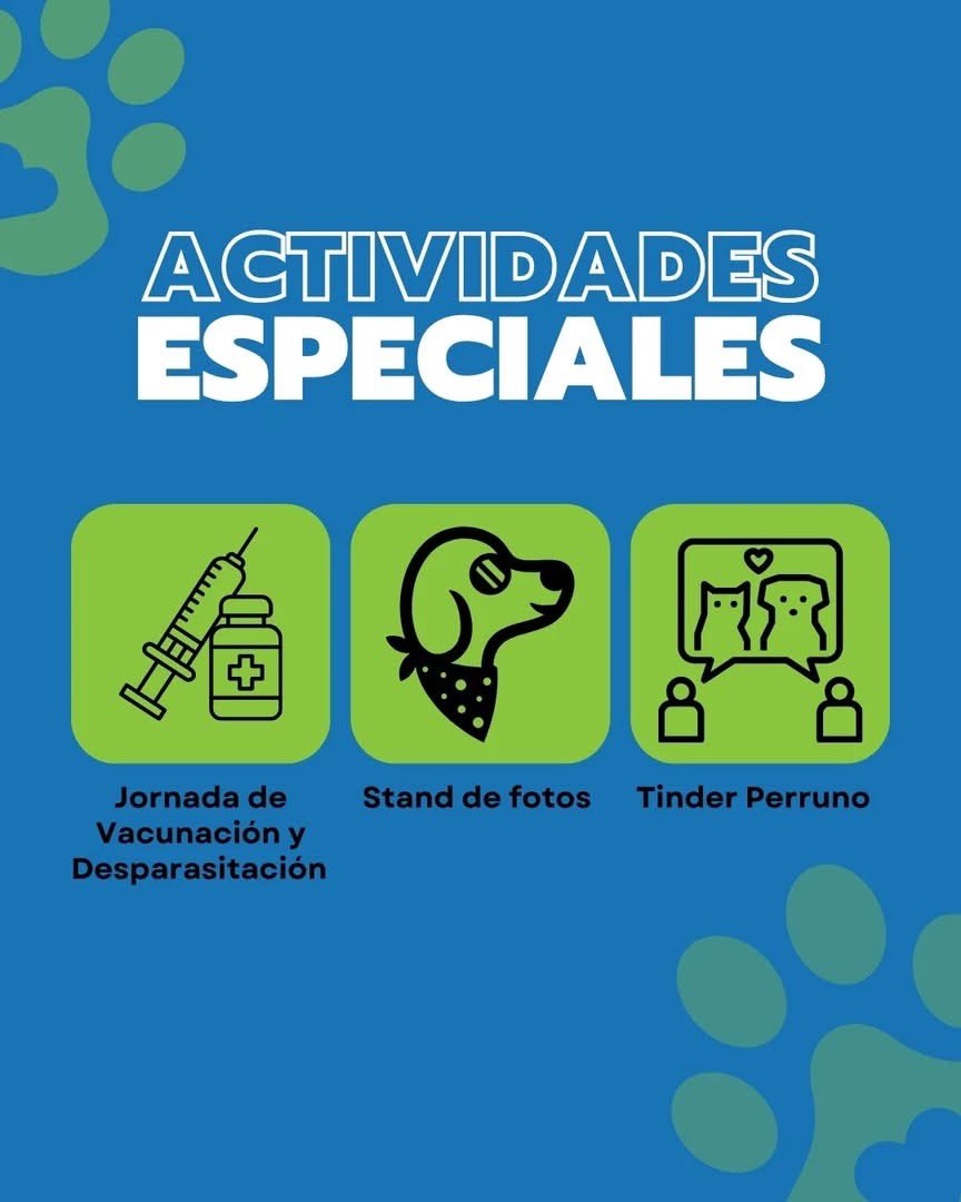 Gran Jornada de Adopción:
📅 Domingo 8 de junio
⏰ 10:00 - 14:00 hrs
📍 Calz Jinetes. Parque de los Niños, Tlalnepantla, Edomex.

✨ Adopta peluditos buscando hogar.

Vacunación y desparasitación económica.

Stand de fotos y "Tinder Perruno".

¡Cambia una vida y adopta amor! 🐾