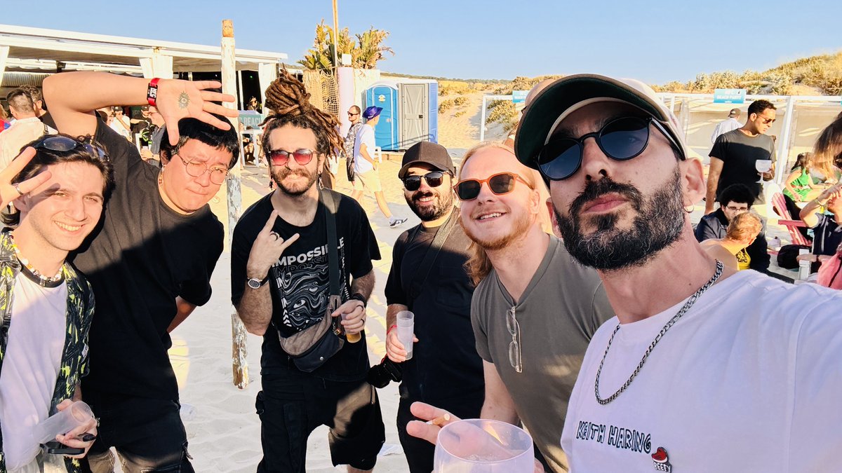 serc (@serc1n) on Twitter photo Happy hours with <a href="/rarible/">Rarible</a> art residency artistsโค๏ธ
<a href="/steve_zafeiriou/">sensorified.eth</a> <a href="/psychofuturist/">Psychofuturist ๐๏ธ</a> <a href="/Machinedelusion/">Machine Delusions</a> <a href="/cerspense/">Spencer Sterling</a> <a href="/dotsimulate/">Lyell</a> Happy hours with <a href="/rarible/">Rarible</a> art residency artistsโค๏ธ
<a href="/steve_zafeiriou/">sensorified.eth</a> <a href="/psychofuturist/">Psychofuturist ๐๏ธ</a> <a href="/Machinedelusion/">Machine Delusions</a> <a href="/cerspense/">Spencer Sterling</a> <a href="/dotsimulate/">Lyell</a>