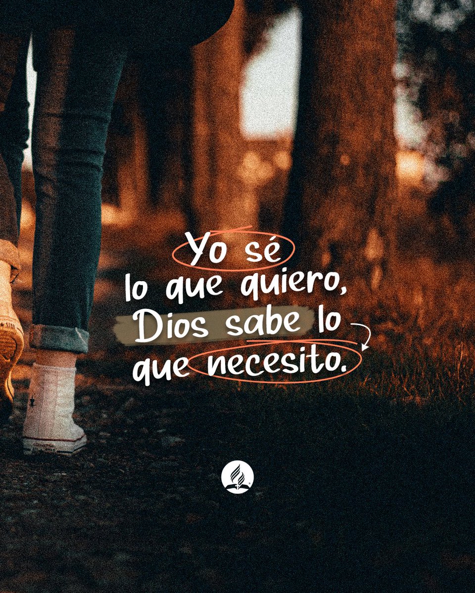 Coloca tus planes en las manos de #Dios y Él obrará de acuerdo a su voluntad ➡️ Él sabe lo que necesitas.