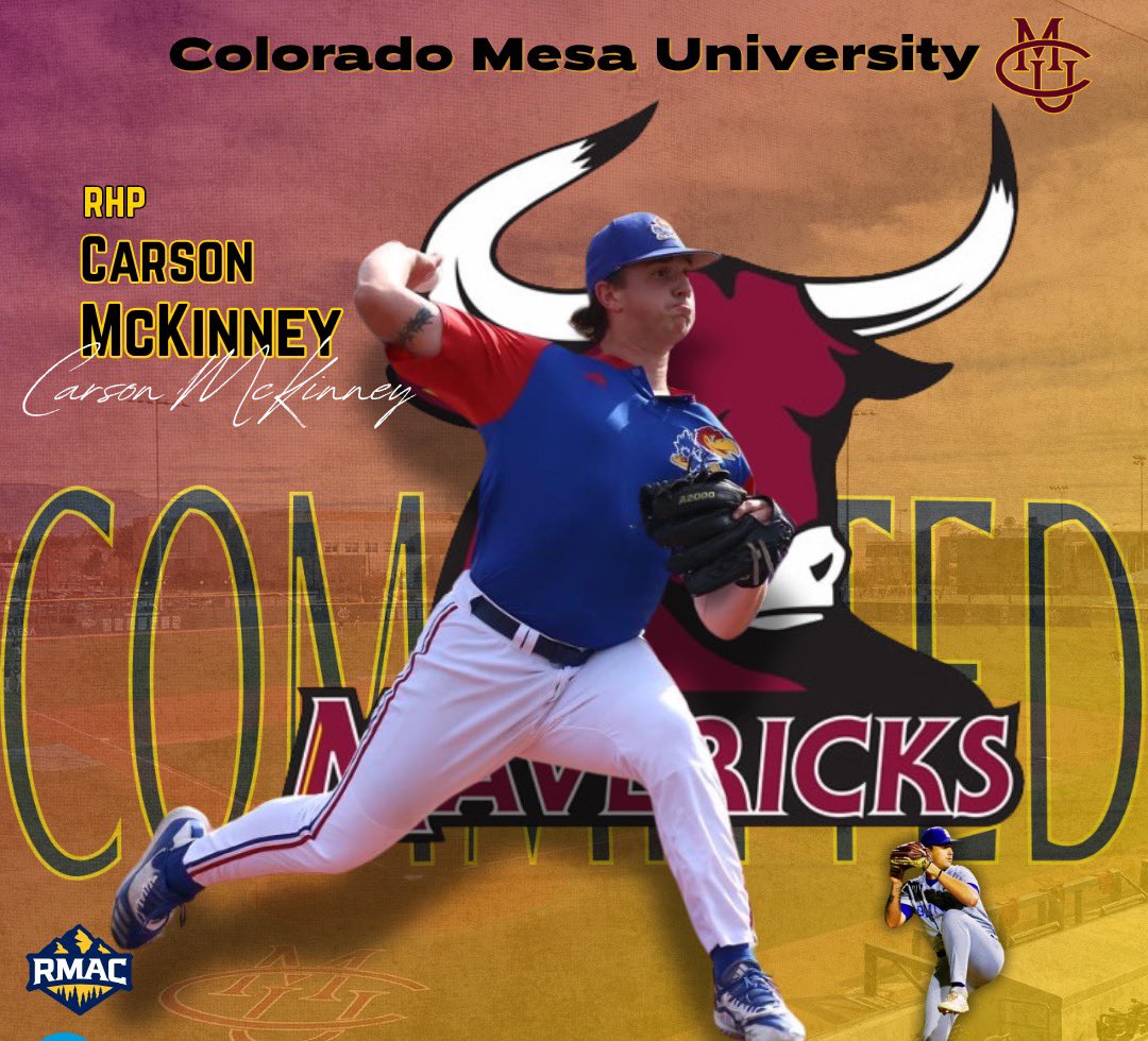 camckinney1's tweet image. Couldn’t be more excited to go back to Grand Junction and continue my career at Colorado Mesa University! So many people to thank through this process this past year.