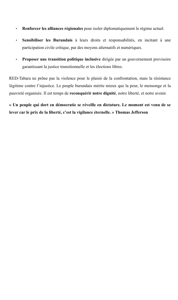Tyrannie, escroquerie et espionnage : les armes politiques du CNDD-FDD face à un peuple désabusé.