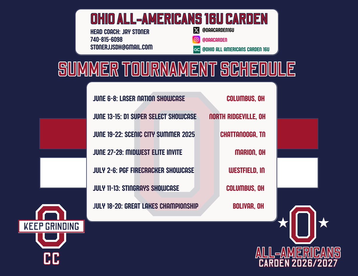 🥎2025 Tournament Schedule🥎