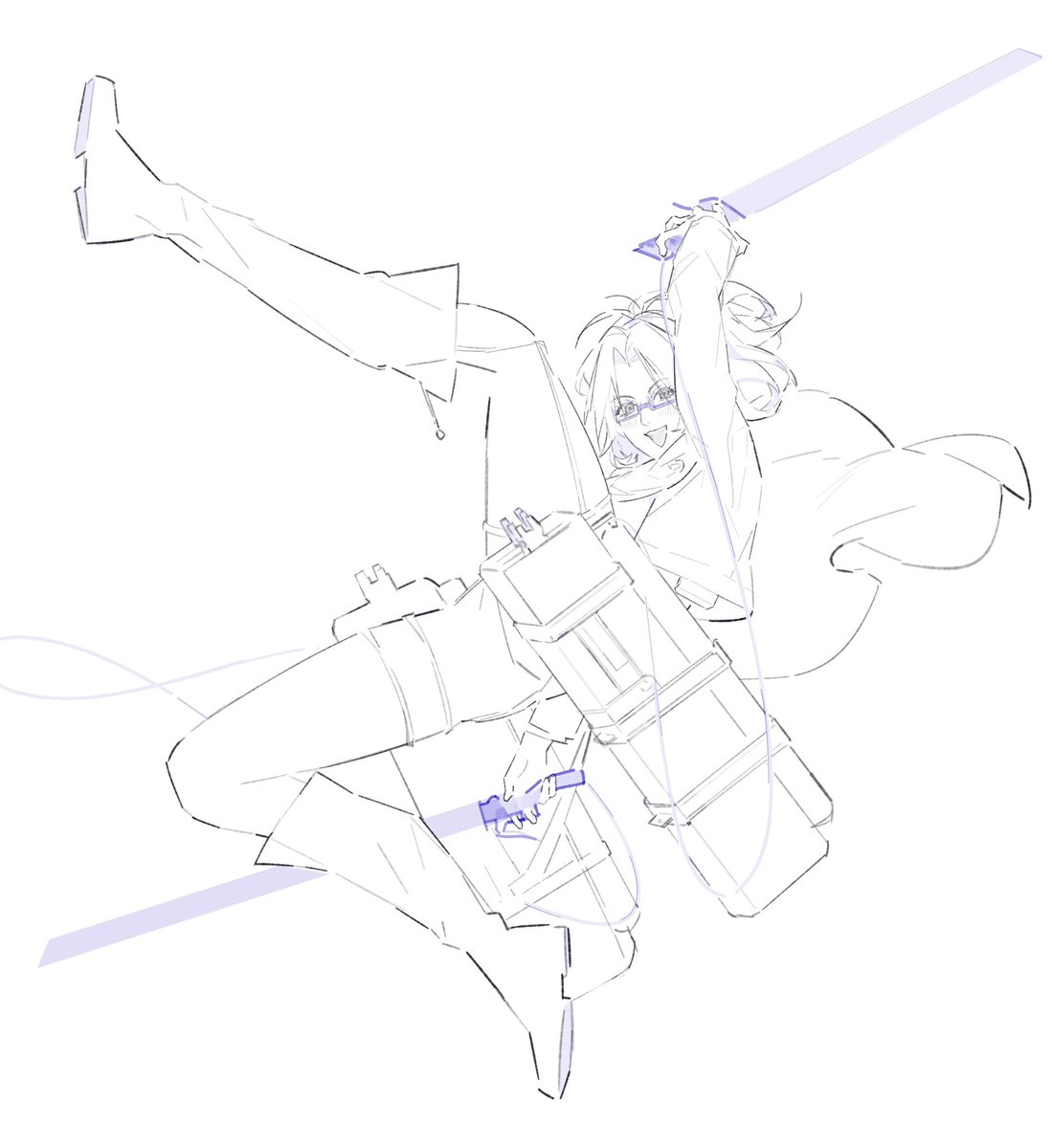 👓⚔️💜

#AttackOnTitan 
#進撃の巨人 
#HangeZoe 
#ハンジ・ゾエ