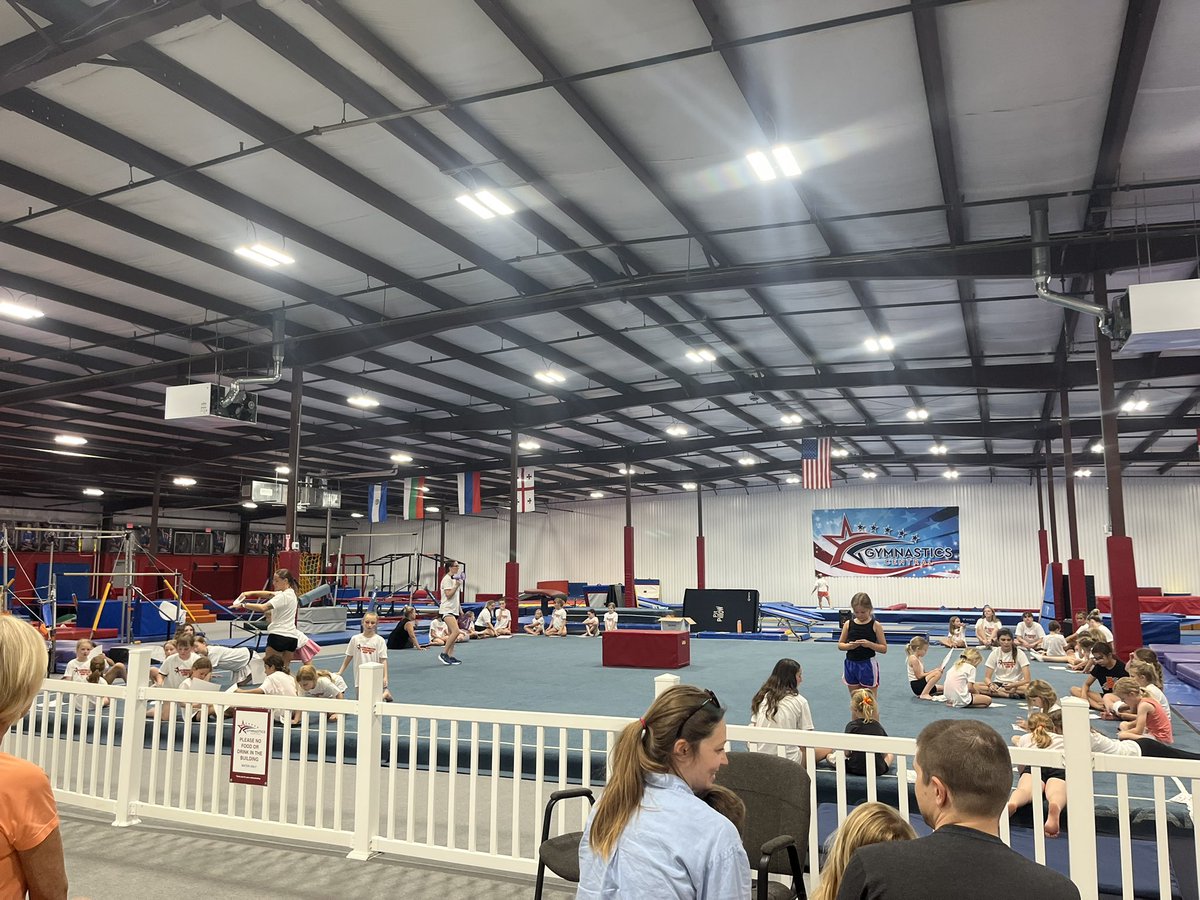 More summer camp fun! #AHSisFAMILY <a href="/AHSRaptorsAD/">AHS Athletics</a> <a href="/Boosters_AHS/">Anderson Athletic Boosters</a> <a href="/AndersonGymnast/">Anderson Gymnastics</a>