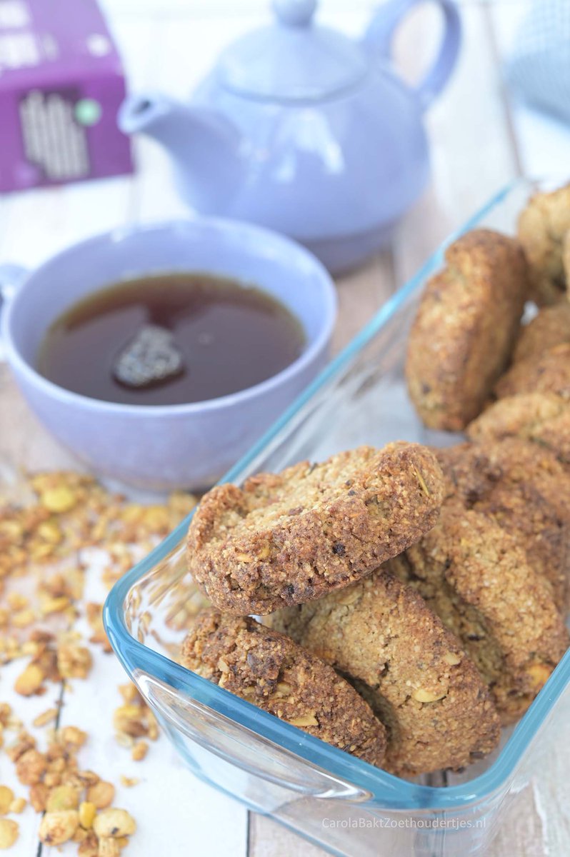 Ook als je minder koolhydraten wilt eten is een koekje bij de koffie een goed idee met dit recept nl.pinterest.com/pin/6290972603…