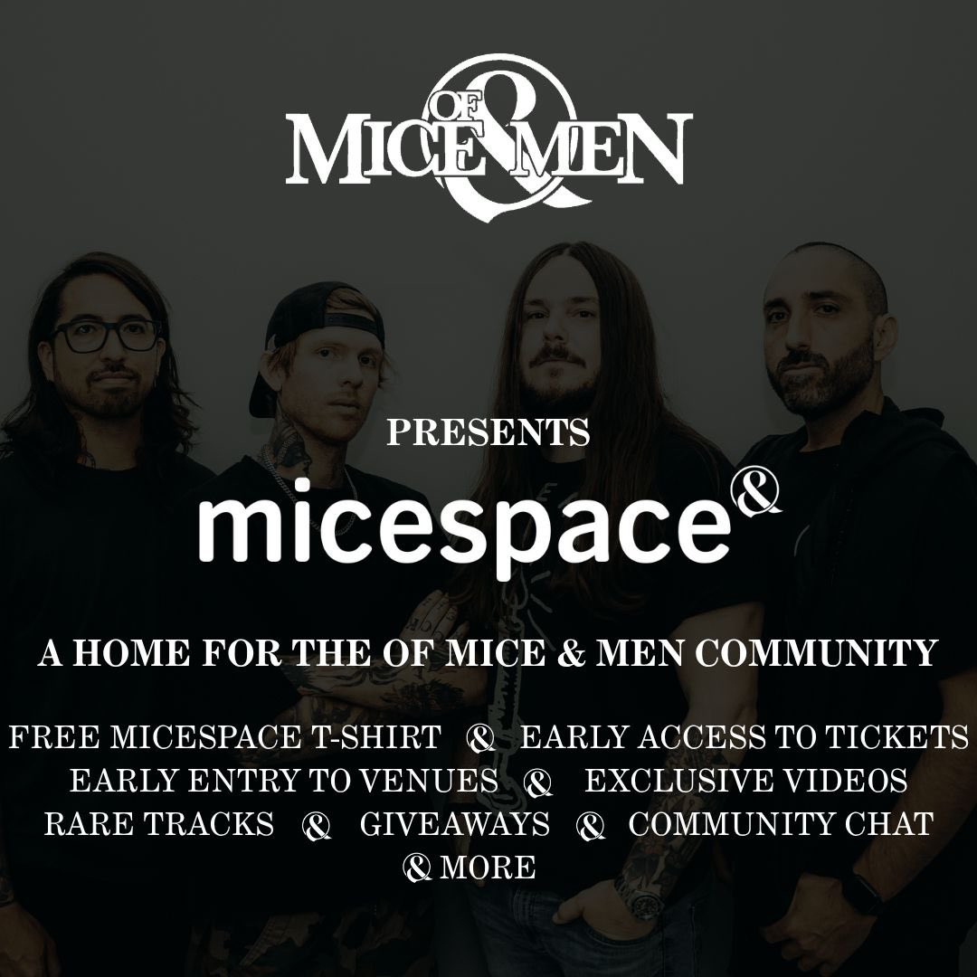 If you’re a part of our exclusive fan club MICESPACE, check out today’s giveaway of a hand painted &amp; signed drum head!

Episode 2 of our Rockumentary is now live, as well as BTS film from the making of our Another Miracle video!

MICESPACE.CLUB