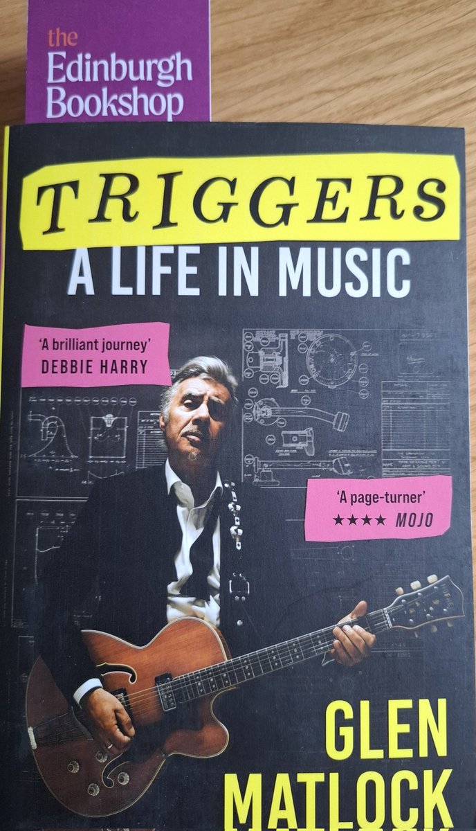 Gentleman Punk (@gentleman_punk) on Twitter photo Rattled through this book by <a href="/GlenMatlock/">Glen Matlock</a> #Triggers Loved it. Easy read. Like listening to Glen on stage <a href="/EdinBookshop/">The Edinburgh Bookshop</a> #StayPunk Rattled through this book by <a href="/GlenMatlock/">Glen Matlock</a> #Triggers Loved it. Easy read. Like listening to Glen on stage <a href="/EdinBookshop/">The Edinburgh Bookshop</a> #StayPunk