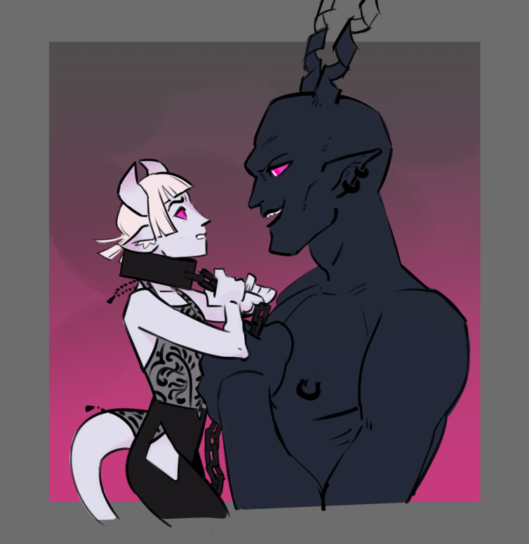 My warlock having troubles with his employer 🙃