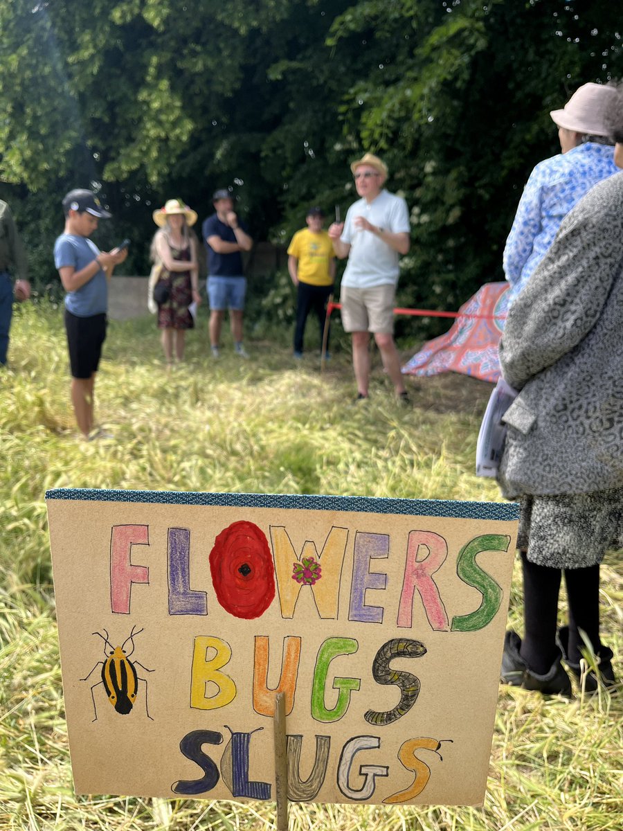 FFishponds's tweet image. We had an excellent afternoon at Fishponds Fields last Saturday. Thanks to @TootingPaul for unveiling the new loggery. The nature spotters identified 56 plant species, 14 invertebrates, 11 birds and 10 tree species. #tooting #biodiversity @inaturalist