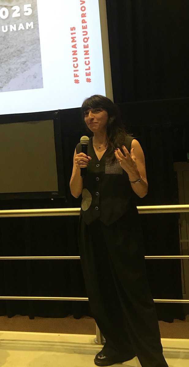 FELICIDADES! Premio Puma de Plata a Mejor Dirección a BANI KHOSHNOUDI por su trabajo en ‘Punto de Fuga’ (2025) . <a href="/FICUNAM/">FICUNAM</a>  #FICUNAM15