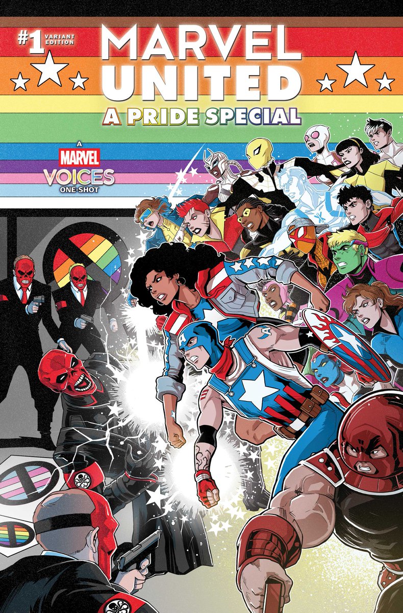 Un Cómic Más (@uncomicmas) on Twitter photo ¡Por quinto año consecutivo, <a href="/MarvelComicsHQ/">Marvel Comics</a> rinde homenaje a los creadores y personajes LGBTQIA+ durante el Mes del Orgullo con el cómic antológico #MARVEL UNITED: A PRIDE SPECIAL #1!
uncomicmas.blogspot.com/2025/06/vistaz…
Portada arte de <a href="/LucianoVecchio/">Luciano Vecchio</a>
#pridemonth2025 ¡Por quinto año consecutivo, <a href="/MarvelComicsHQ/">Marvel Comics</a> rinde homenaje a los creadores y personajes LGBTQIA+ durante el Mes del Orgullo con el cómic antológico #MARVEL UNITED: A PRIDE SPECIAL #1!
uncomicmas.blogspot.com/2025/06/vistaz…
Portada arte de <a href="/LucianoVecchio/">Luciano Vecchio</a>
#pridemonth2025