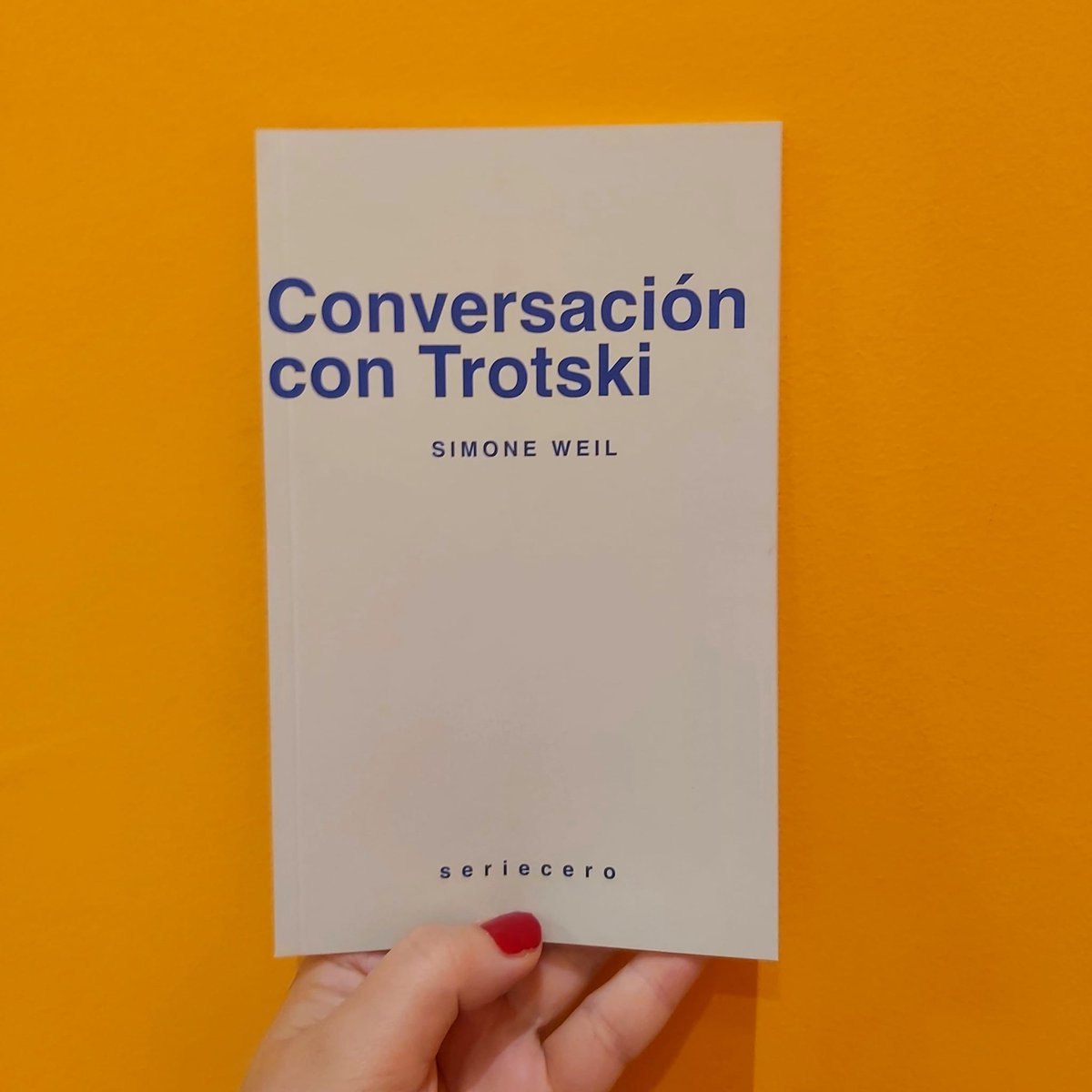 Meta Librería (@metalibreria) on Twitter photo En diciembre de 1933, Weil recibió en su casa a Trotski para hablar de, entre otras cosas, el Partido Comunista Alemán o la deriva de la URSS. Este breve volumen reconstruye esa conversación a través de los textos políticos de la filósofa. <a href="/bauplanbooks_ed/">editorial bauplan</a>
metalibreria.com/producto/conve… En diciembre de 1933, Weil recibió en su casa a Trotski para hablar de, entre otras cosas, el Partido Comunista Alemán o la deriva de la URSS. Este breve volumen reconstruye esa conversación a través de los textos políticos de la filósofa. <a href="/bauplanbooks_ed/">editorial bauplan</a>
metalibreria.com/producto/conve…