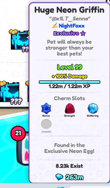 This is Part 1 of  my series collecting signed neon griffins! Ive already collected a bunch and will continue. Huge thanks to #Nightfoxx for once signing this pet!