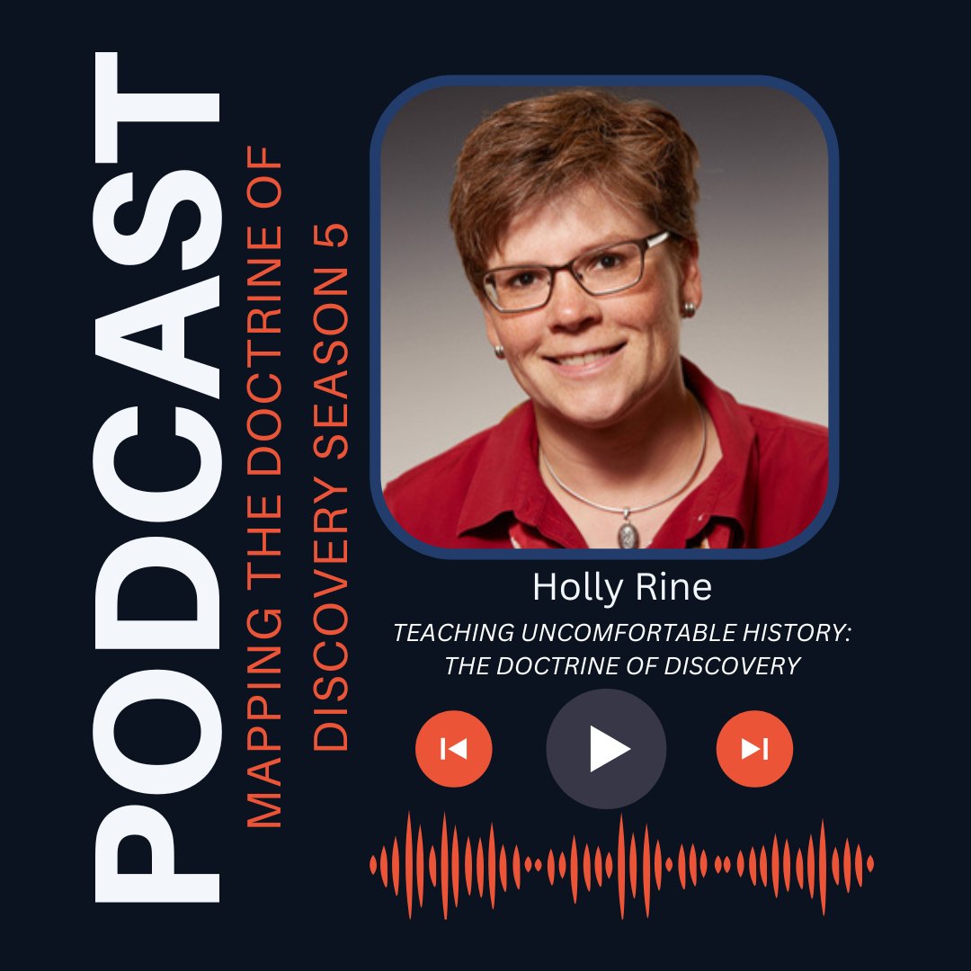 S05E08: Teaching Uncomfortable History: The Doctrine of Discovery by @indigenousvalues podcast.doctrineofdiscovery.org/season5/episod…