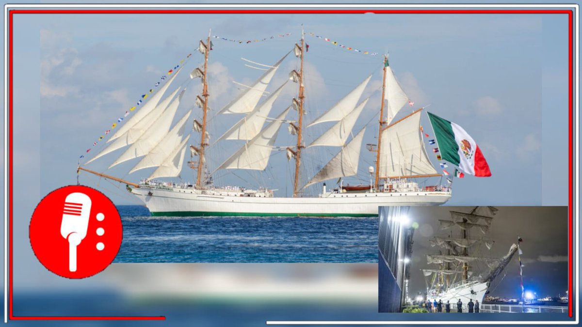 ⭕#Entérate 📝 |  El Buque Escuela Cuauhtémoc fue trasladado al astillero de Brooklyn para su evaluación y reparación tras el choque con el Puente de Brooklyn. La Marina (<a href="/SEMAR_mx/">SEMAR México</a>), informó que los trabajos están bajo supervisión internacional.
tinyurl.com/4nyf92mr