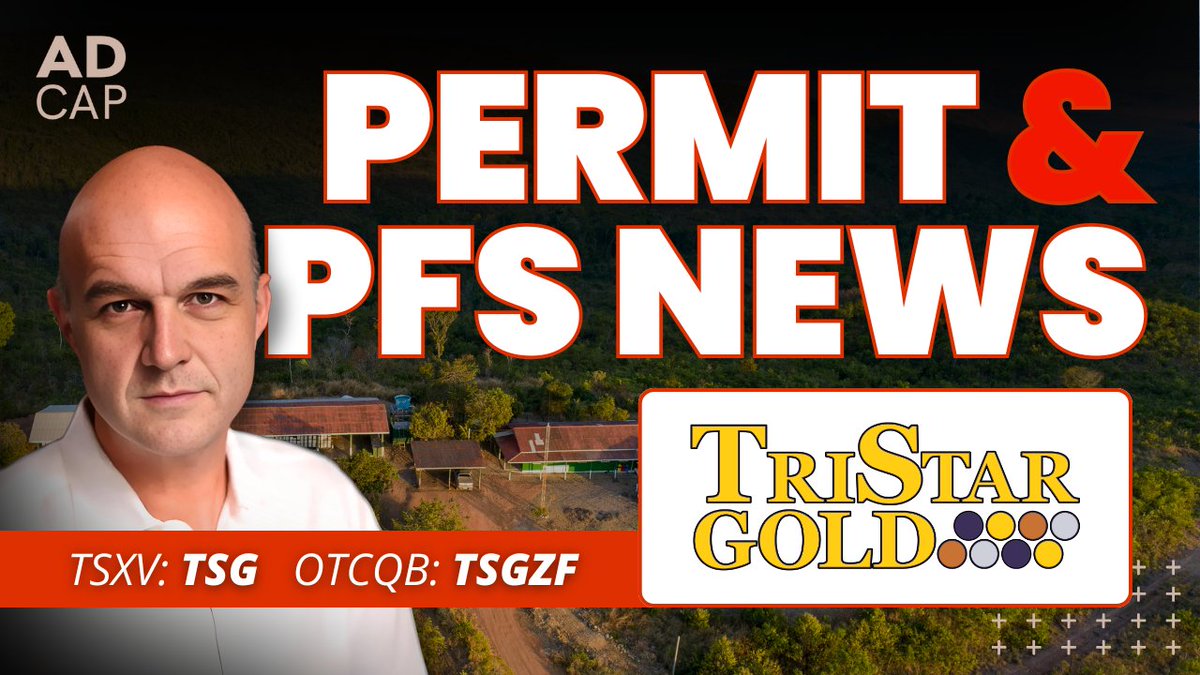 TriStar Gold Inc. (@tristar_gold) on Twitter photo WEBINAR REPLAY 🔁 youtube.pulse.ly/ussuygpjkd
$TSG.v CEO Nick Appleyard joined <a href="/adelaide_cap/">Adelaide Capital</a> to answer your questions and provide company insights.
🗝️ Key Topics 🗝️
▪️ Use of funds from $10M financing
▪️ Advancing toward feasibility
▪️ Market sentiment shift
▪️ News flow ahead WEBINAR REPLAY 🔁 youtube.pulse.ly/ussuygpjkd
$TSG.v CEO Nick Appleyard joined <a href="/adelaide_cap/">Adelaide Capital</a> to answer your questions and provide company insights.
🗝️ Key Topics 🗝️
▪️ Use of funds from $10M financing
▪️ Advancing toward feasibility
▪️ Market sentiment shift
▪️ News flow ahead