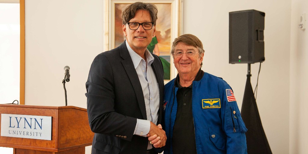 A worthy cause ... ⚔️🎓 Since 2007, Dr. Robert Watson has made a profound impact on Lynn University. Now, we have the opportunity to honor his legacy in a powerful way. See how you can support the Robert Watson Endowed Scholarship: ow.ly/p91P50W5IG2 #WeAreLynn