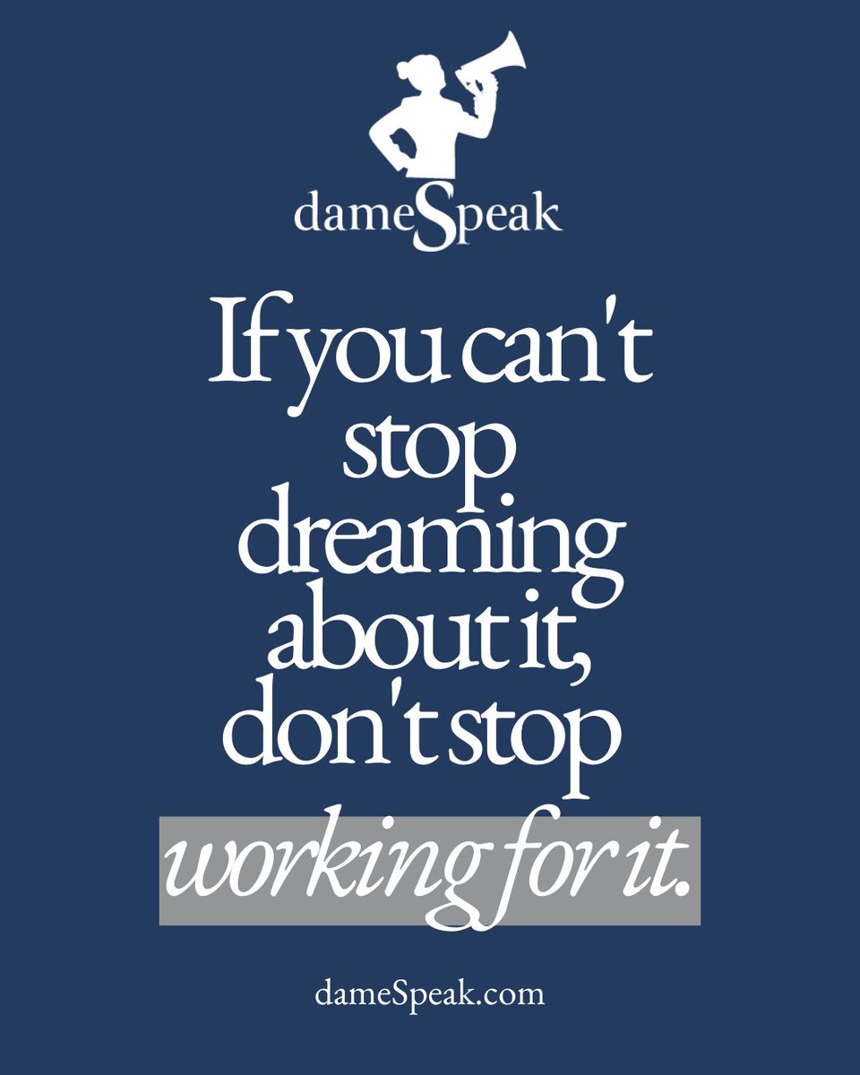 That business idea keeping you up at night? The dream that feels too big, too scary, too impossible?

Stop waiting for permission. Stop waiting for "someday."

👉 Turn your vision into reality at dameSpeak.com

#damespeak #fearlessfriday #kansascity