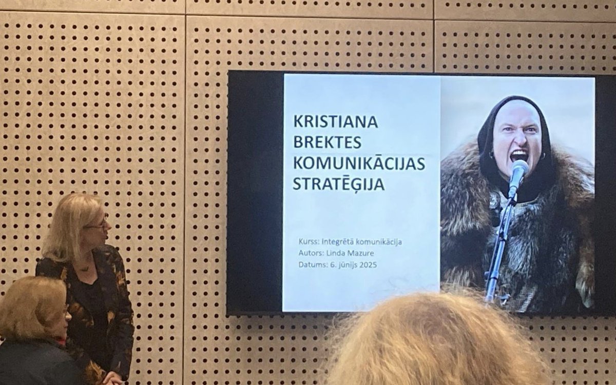 Linda Mazure 🎗️ (Vinotava) (@vinotava) on Twitter photo Šodien kolēģiem <a href="/LKAkademija/">Kulturas akademija</a> izstāstīju par laikmetīgās mākslas sociālo kampaņu juridiskajiem izaicinājumiem - mirušas personas godu un cieņu, mākslinieciskās izteiksmes brīvību, reliģijas un apziņas brīvību. Iedvesmas avots <a href="/kristiansbrekte/">Kristians Brekte</a> performances #gatavoarkristianubrekti Šodien kolēģiem <a href="/LKAkademija/">Kulturas akademija</a> izstāstīju par laikmetīgās mākslas sociālo kampaņu juridiskajiem izaicinājumiem - mirušas personas godu un cieņu, mākslinieciskās izteiksmes brīvību, reliģijas un apziņas brīvību. Iedvesmas avots <a href="/kristiansbrekte/">Kristians Brekte</a> performances #gatavoarkristianubrekti