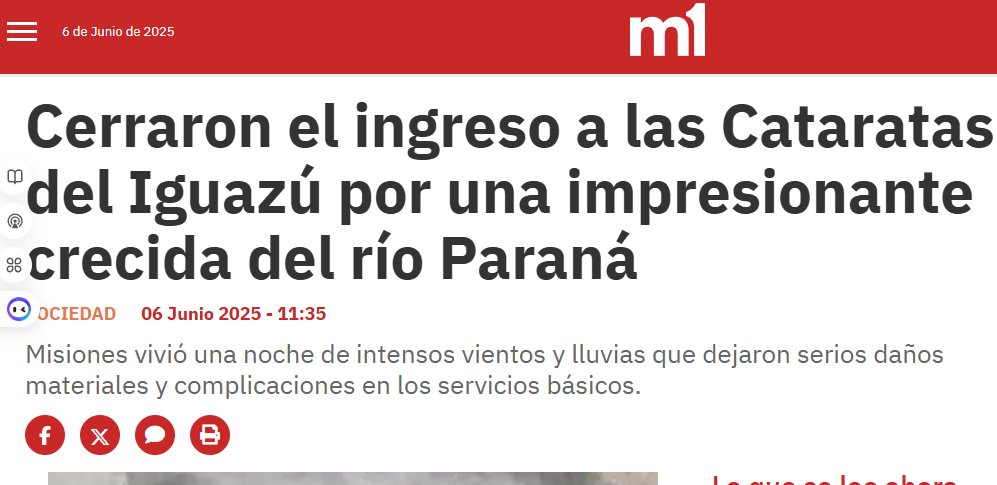 amilcarberon's tweet photo. Atención a los medios de Buenos Aires, especialmente a @C5N y @minutounocom , que bueno sería que chequearan la información que publican, es solo una llamada y confirman si es así... Es lamentable que alarmen a un país en perjuicio de una provincia como #Misiones que vive del turismo y necesita que vengan los turistas. Y mas aún; con el solo hecho de mirar @googlemaps "descubrirán" que las #CataratasDelIguazú están sobre el río del mismo nombre... En fin, si les entra el saco... el resto ya lo saben...