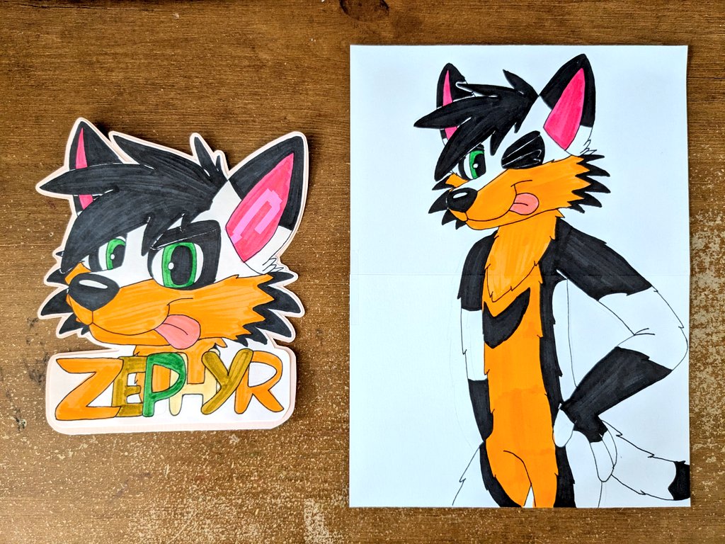 Kayto 🐾🌺🤙 (@kaytohusky) on Twitter photo <a href="/Zephyr_Jackal/">▫️🔸Zephyr ◾️🔶 🔜 MP</a> Heya! Happy Friday!! 😄👋 OMG you look really handsome! 🤩🤩
Plus, I made a badge & artwork for you! 😄😄 <a href="/Zephyr_Jackal/">▫️🔸Zephyr ◾️🔶 🔜 MP</a> Heya! Happy Friday!! 😄👋 OMG you look really handsome! 🤩🤩
Plus, I made a badge & artwork for you! 😄😄