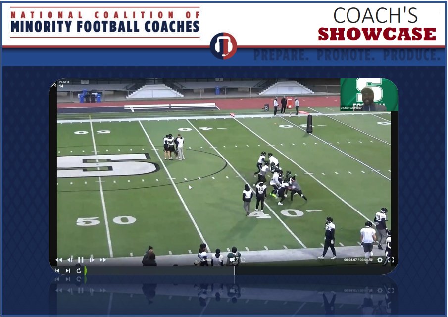 National Coalition of Minority Football Coaches (@ncmfc1) on Twitter photo For last night's Coach's Showcase, we had <a href="/SRURockFB/">Slippery Rock Football</a> STC <a href="/CoachCedWhit/">Ced Whitaker</a> give us some great drills and philosophies for punt block returns.
Members can view Coach Whitaker's presentation through the Coach's Showcase Group in the member portal.
#JoinTheCoalition For last night's Coach's Showcase, we had <a href="/SRURockFB/">Slippery Rock Football</a> STC <a href="/CoachCedWhit/">Ced Whitaker</a> give us some great drills and philosophies for punt block returns.
Members can view Coach Whitaker's presentation through the Coach's Showcase Group in the member portal.
#JoinTheCoalition