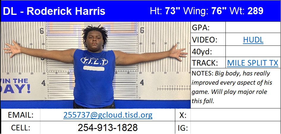 Temple High Recruiting (@_recruit_temple) on Twitter photo Class of 2026 Spotlight
hudl.com/profile/192641… Class of 2026 Spotlight
hudl.com/profile/192641…