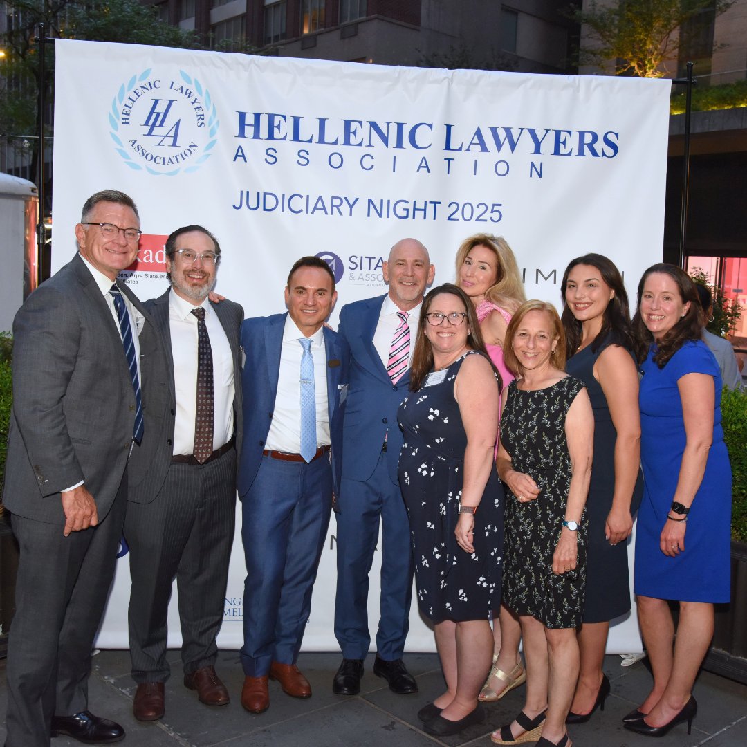 Our team was proud to attend the Annual Judiciary Night hosted by the Hellenic Lawyers Association, where SSKB served as a Gold Sponsor. A special shoutout to John Zervopoulos for leading such a meaningful and well-attended event.

#JudiciaryNight #HellenicLawyers #SSKB