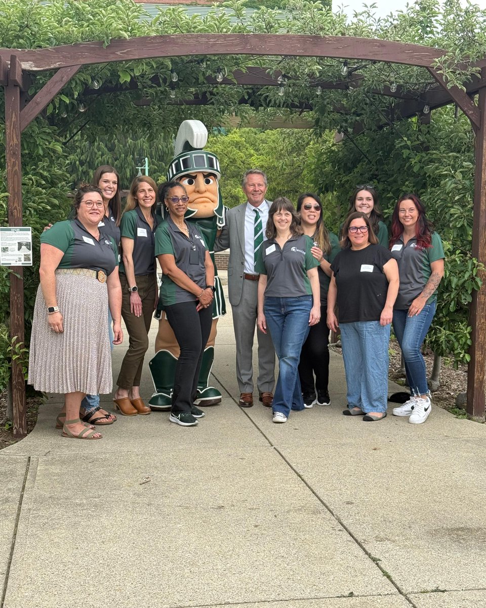 Thanks to the Workforce Action Committee for Spartan Staff Executive Committee for their work planning this year's summer social! I'm grateful for your representation of such a big, occupationally diverse group and for your advocacy to help empower our staff to be successful!