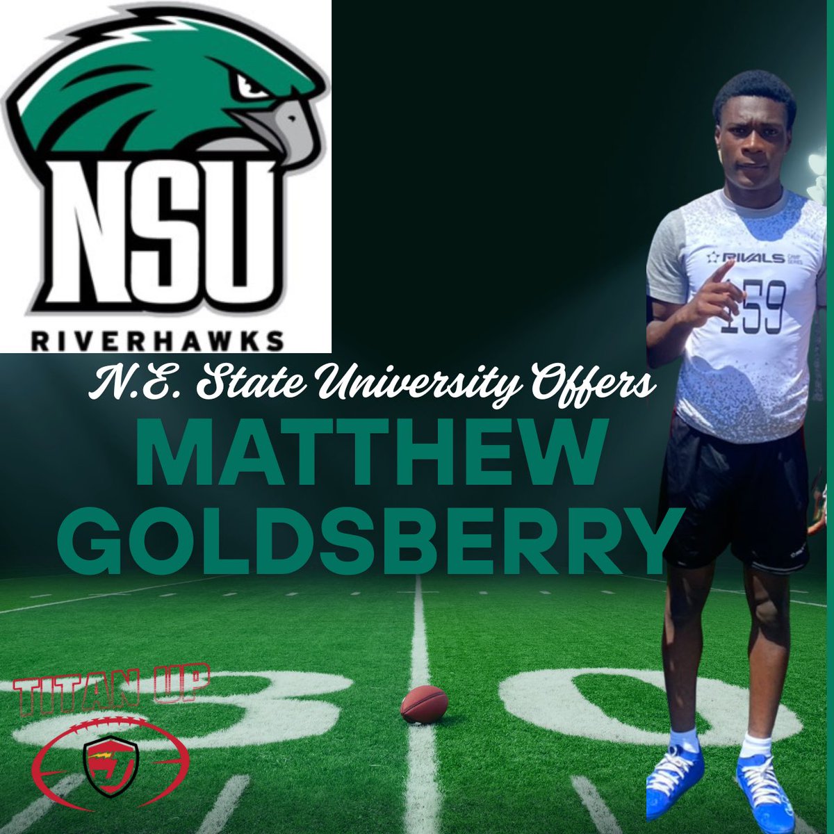 Coach Reggie Swinton (@crsportslive) on Twitter photo As I always say, โIf You Ball, Iโll Callโ. Thanks to my old Cowboys Teammate <a href="/CoachChev6/">Darrin Chiaverini</a> whoโs HC at North Eastern State U for offering <a href="/Mattgold2008/">Matthew Goldsberry</a> #TitanUp #SameButDifferent <a href="/JvilleTitanFB1/">@JvilleTitanFB</a> As I always say, โIf You Ball, Iโll Callโ. Thanks to my old Cowboys Teammate <a href="/CoachChev6/">Darrin Chiaverini</a> whoโs HC at North Eastern State U for offering <a href="/Mattgold2008/">Matthew Goldsberry</a> #TitanUp #SameButDifferent <a href="/JvilleTitanFB1/">@JvilleTitanFB</a>