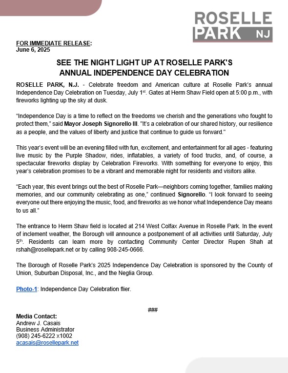 Roselle Park Schools (@rpsdschools) on Twitter photo 
