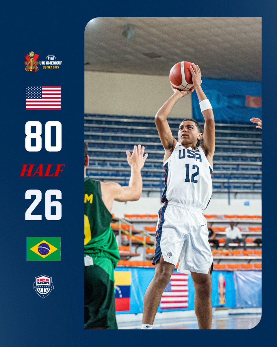 USABJNT (@usabjnt) on Twitter photo HALF. ⏸️
<a href="/canttstop3/">Nasir Anderson</a> 15 pts, 7 ast, 3 stl
<a href="/Mspearsjr/">Marcus Spears Jr</a> 10 pts, 6 reb, 1 blk
📺 youtube.com/watch?v=KiqVPG…
#U16AmeriCup HALF. ⏸️
<a href="/canttstop3/">Nasir Anderson</a> 15 pts, 7 ast, 3 stl
<a href="/Mspearsjr/">Marcus Spears Jr</a> 10 pts, 6 reb, 1 blk
📺 youtube.com/watch?v=KiqVPG…
#U16AmeriCup