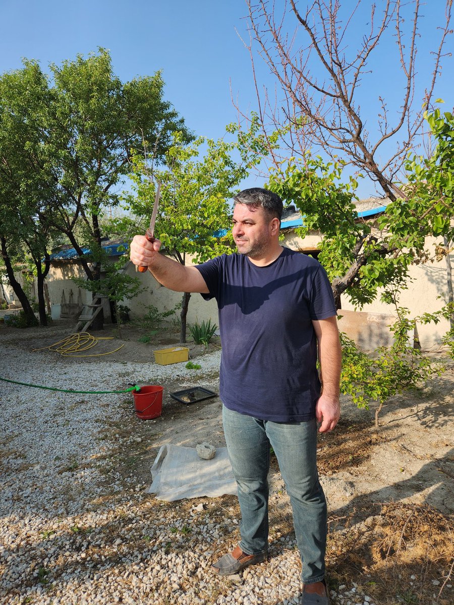 Burda kesilecek bir koç vardı onu da ben kestim.😊
#KurbanBayramı