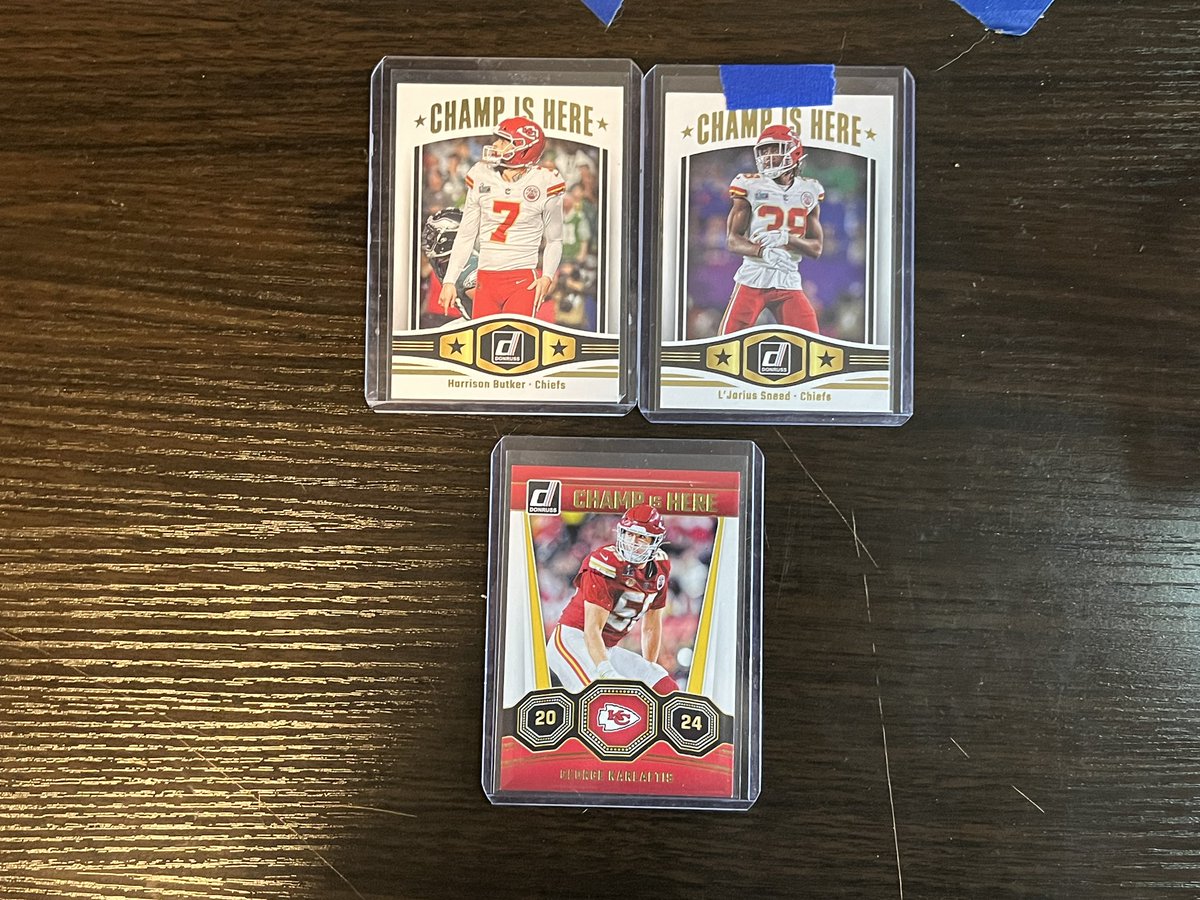 Payton (@papissports) on Twitter photo Misc Champ is Here Chiefs lot
2020, 2023 & 2024
$20 BMWT obo
RTs & tags appreciated
<a href="/UniqueFindsRTs/">Unique Finds 2.0</a> <a href="/SleepyCards_RT/">Sleepy_Retweets</a> Misc Champ is Here Chiefs lot
2020, 2023 & 2024
$20 BMWT obo
RTs & tags appreciated
<a href="/UniqueFindsRTs/">Unique Finds 2.0</a> <a href="/SleepyCards_RT/">Sleepy_Retweets</a>