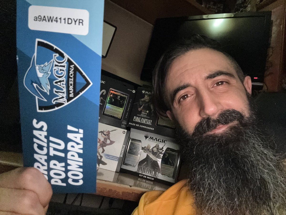 A ver si por una vez en la vida me toca un sorteo. 🥲 <a href="/MagicBarcelona_/">Magic Barcelona</a> a9AW411DYR