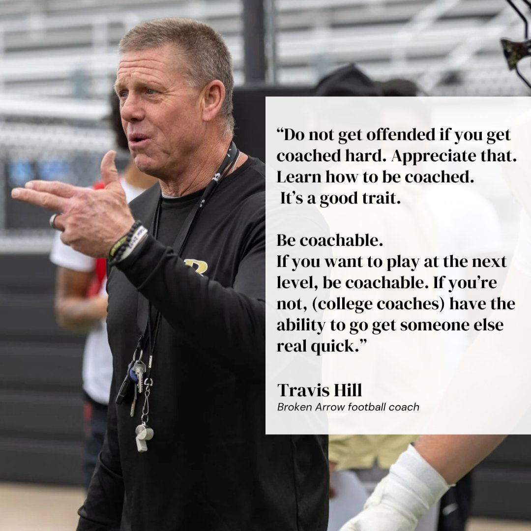 Patrick Prince (@patrickprincetw) on Twitter photo Love this quote from <a href="/THillBAFootball/">Travis Hill</a> in a story written by <a href="/billhaisten/">Bill Haisten 🇺🇸</a> #okpreps <a href="/BrokenArrowFTBL/">Broken Arrow Football</a>
tulsaworld.com/sports/high-sc… Love this quote from <a href="/THillBAFootball/">Travis Hill</a> in a story written by <a href="/billhaisten/">Bill Haisten 🇺🇸</a> #okpreps <a href="/BrokenArrowFTBL/">Broken Arrow Football</a>
tulsaworld.com/sports/high-sc…