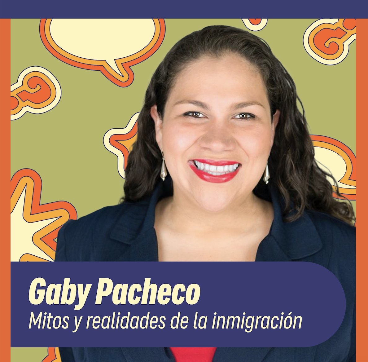Este domingo a las 10 am 📻 no te pierdas la conversación de María Elena Salinas con Gaby Pacheco sobre los mitos de la inmigración. 🎧 Escúchanos también en tu plataforma de podcast o por YouTube.
@mariaesalinas, @gabypacheco, @cincopreguntaspodcast