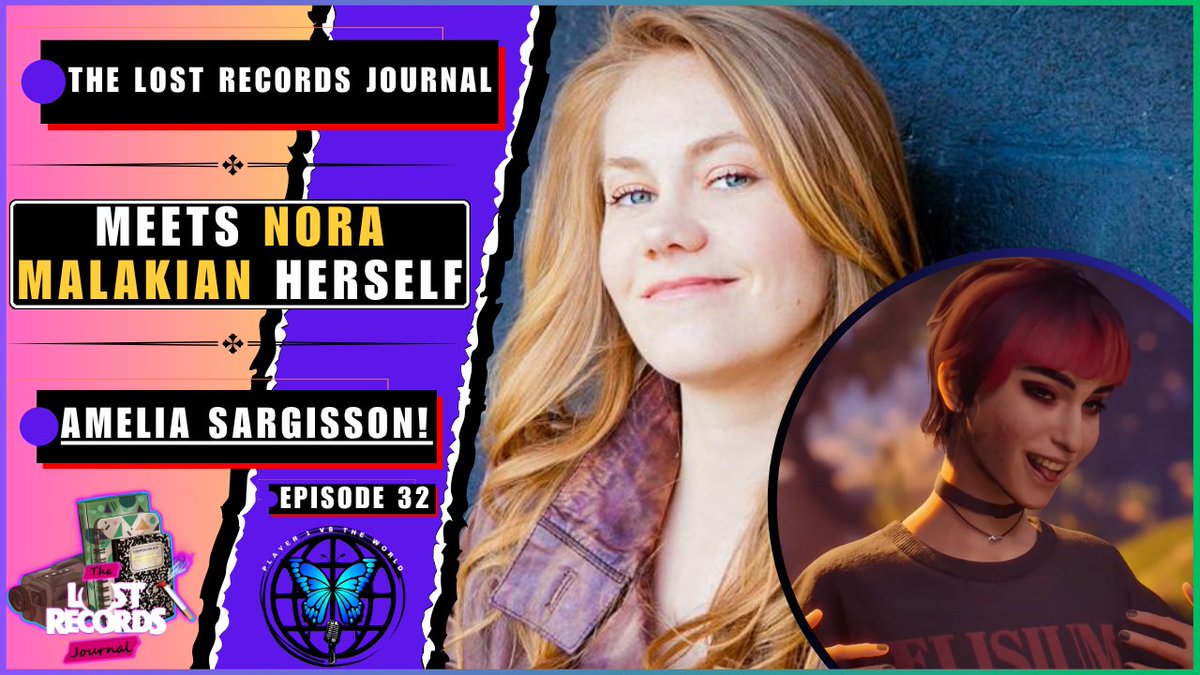 Player 1 vs The World 🦋 (@p1vstheworld) on Twitter photo Her rendition of ‘See You in Hell’ 🗣️🎤
What does she think of the ship name ‘Snora?’ 👀
The complex nature of young and adult Nora 👩🎤👩
The Lost Records Journal was honoured to sit down with the wonderfully talented Amelia Sargisson! | <a href="/AdnanRiaz9/">Judge Riaz Of The Abyss 👨⚖️🕳️</a>
🎙️ youtu.be/1ohV7wlgWeo Her rendition of ‘See You in Hell’ 🗣️🎤
What does she think of the ship name ‘Snora?’ 👀
The complex nature of young and adult Nora 👩🎤👩
The Lost Records Journal was honoured to sit down with the wonderfully talented Amelia Sargisson! | <a href="/AdnanRiaz9/">Judge Riaz Of The Abyss 👨⚖️🕳️</a>
🎙️ youtu.be/1ohV7wlgWeo