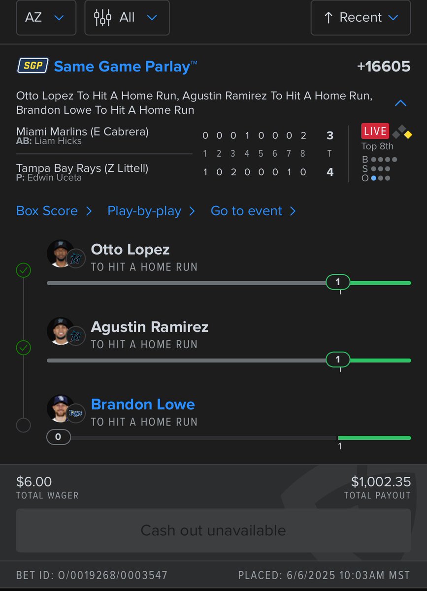 CueteJones's tweet photo. @MLBHR Do we have one more at bat? https://t.co/irbgJAoFcR