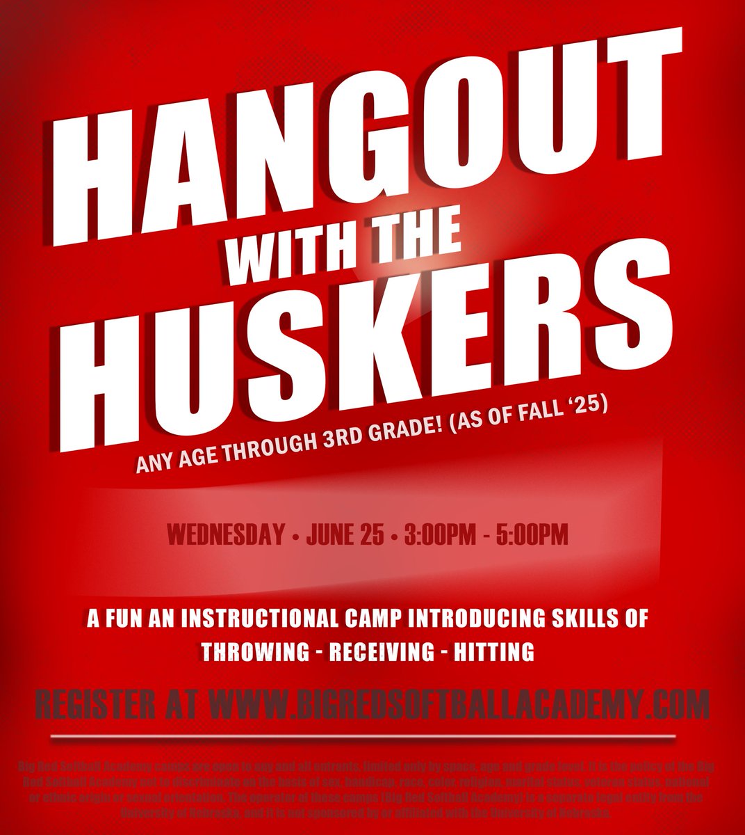 Big Red Softball Academy tweet media